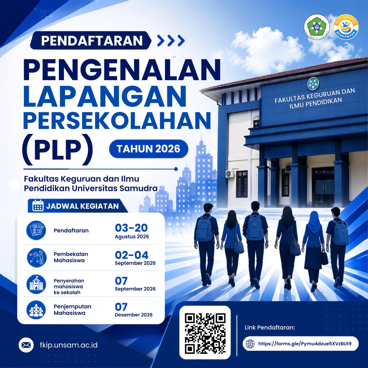 Pendaftaran PLP FKIP UNSAM 2026